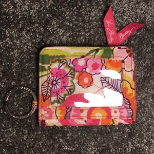 Vera Bradley Double ID and Keychain
